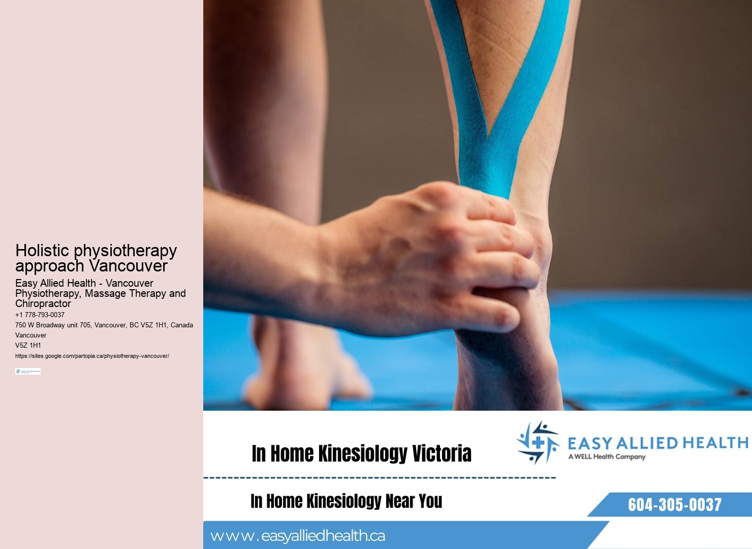 Orthopedic physio Vancouver
