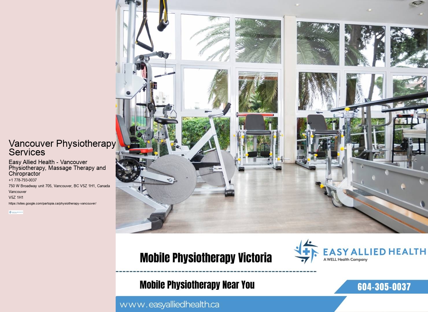 Best Physiotherapy Clinics Vancouver