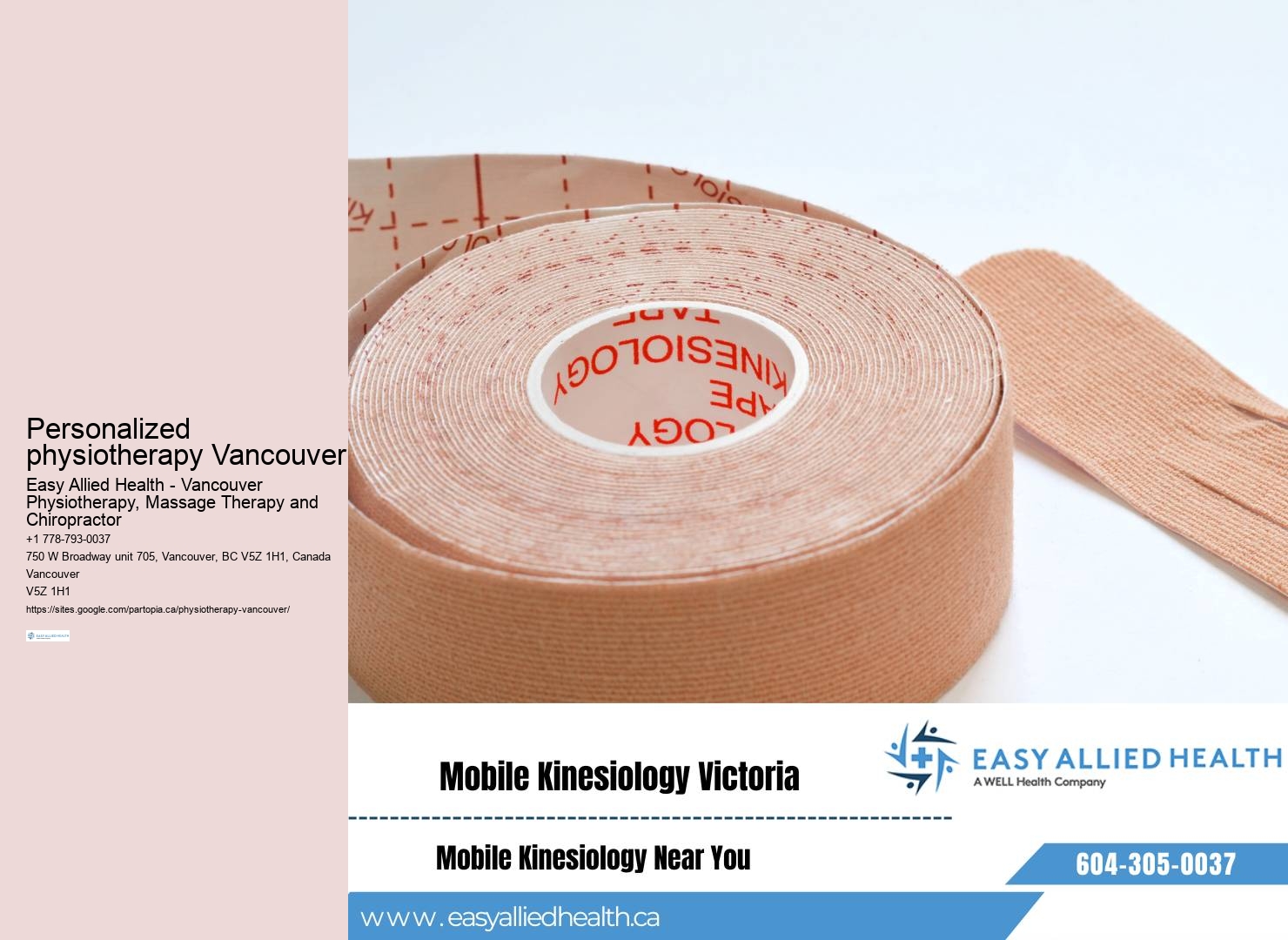 Convenient Vancouver Physiotherapy & Sports Clinic