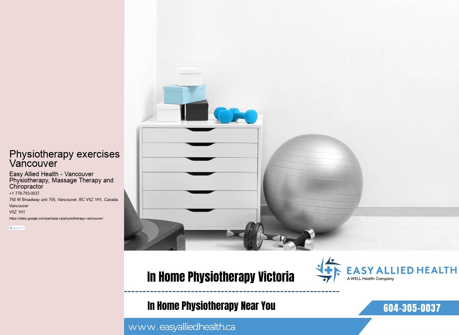 Vancouver physiotherapy for chronic pain management