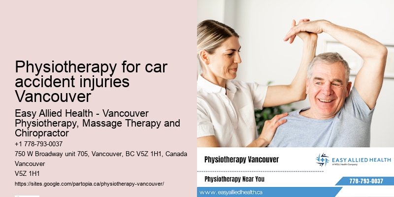 Physiotherapy for car accident injuries Vancouver