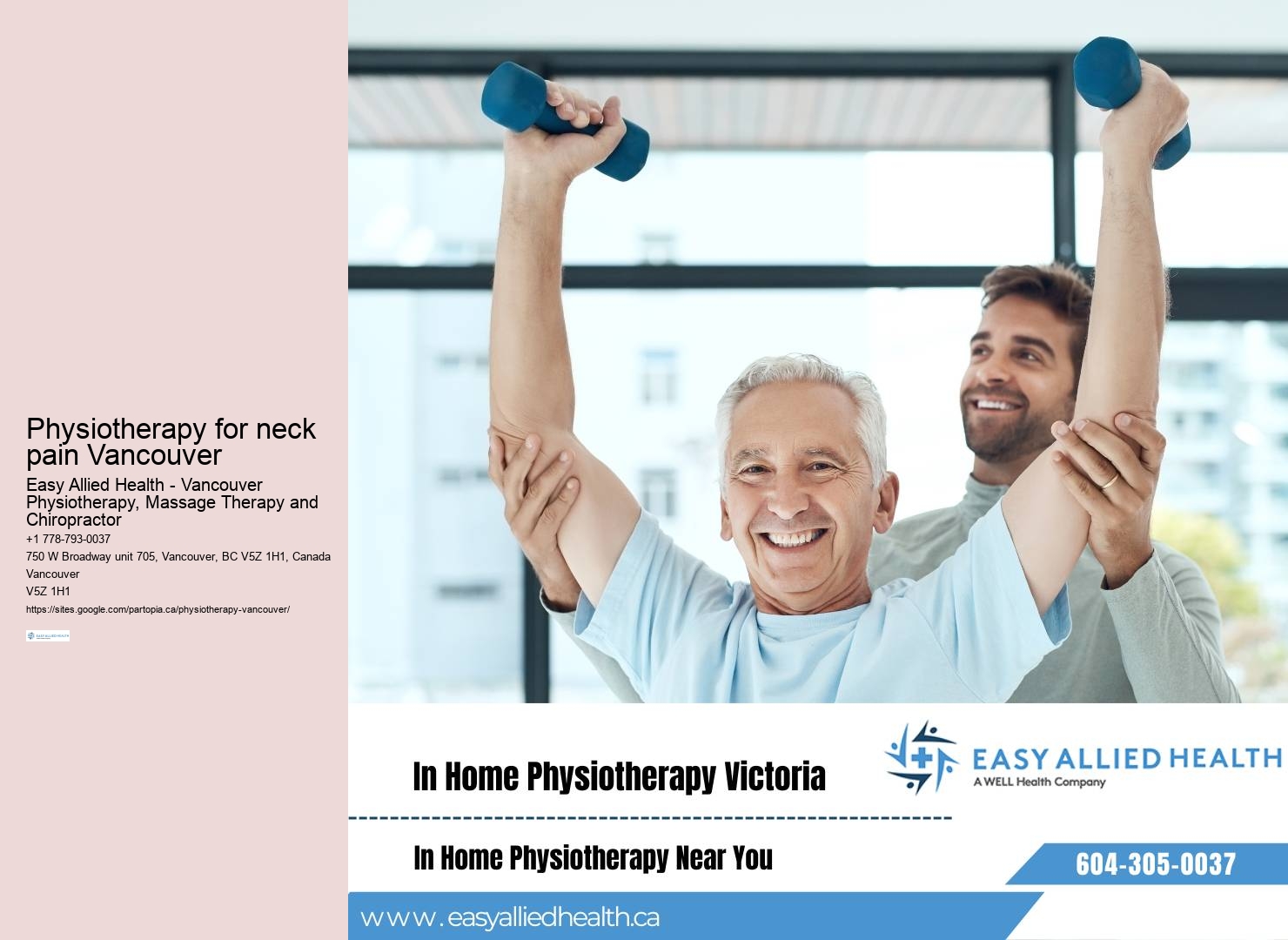 Physiotherapy for workplace wellness programs Vancouver