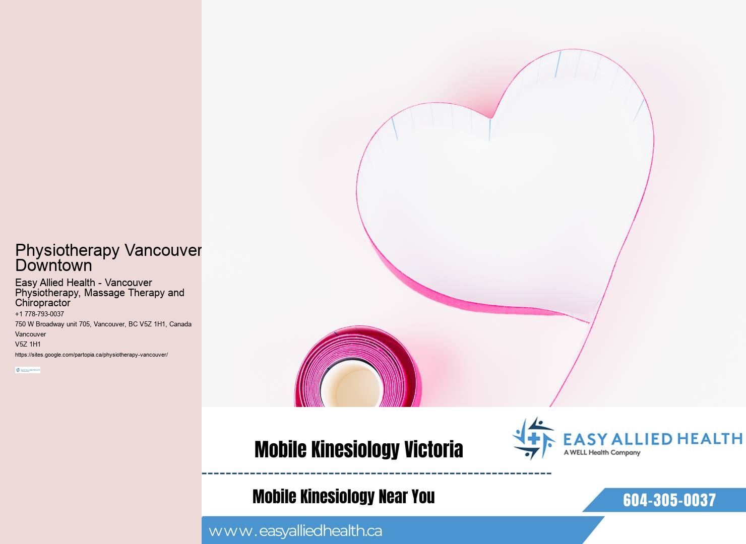 Personalized physiotherapy Vancouver