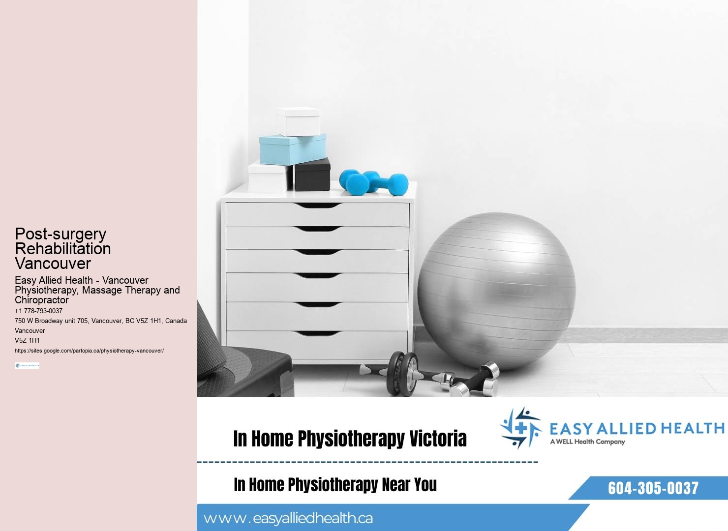 Premier Sports Physiotherapy Services in Vancouver Downtown