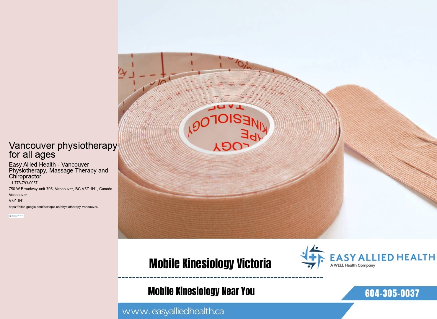 Pediatric physiotherapy Vancouver