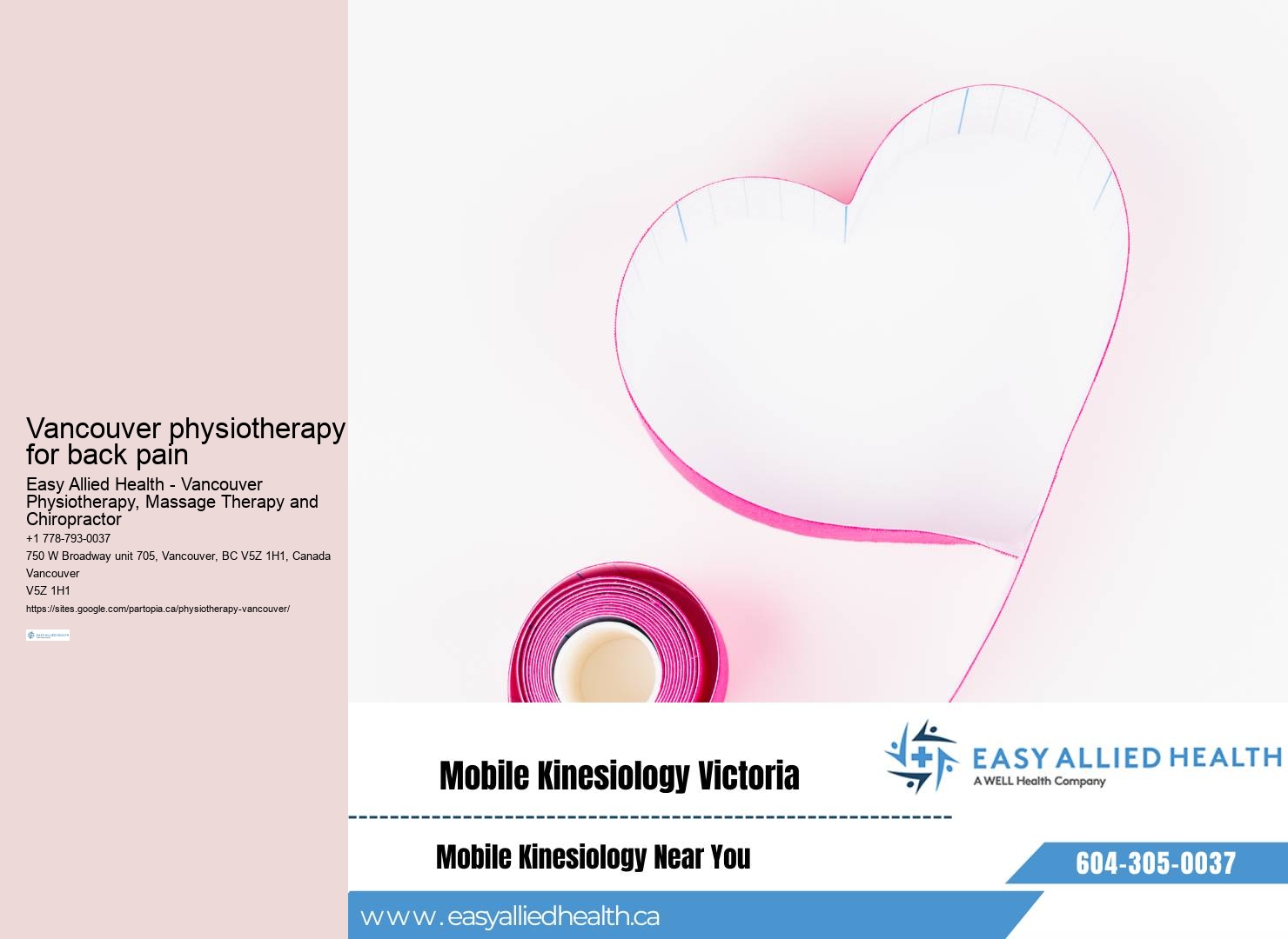 Physiotherapy for overall health optimization Vancouver