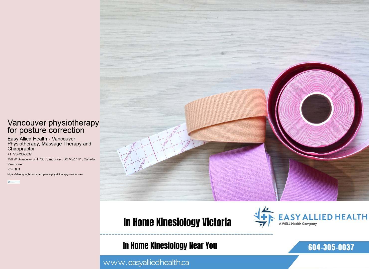 Leading physiotherapists Vancouver