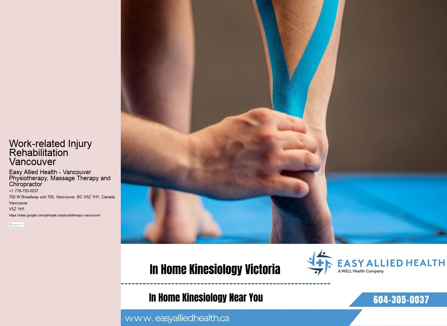 Vancouver physiotherapy assessment
