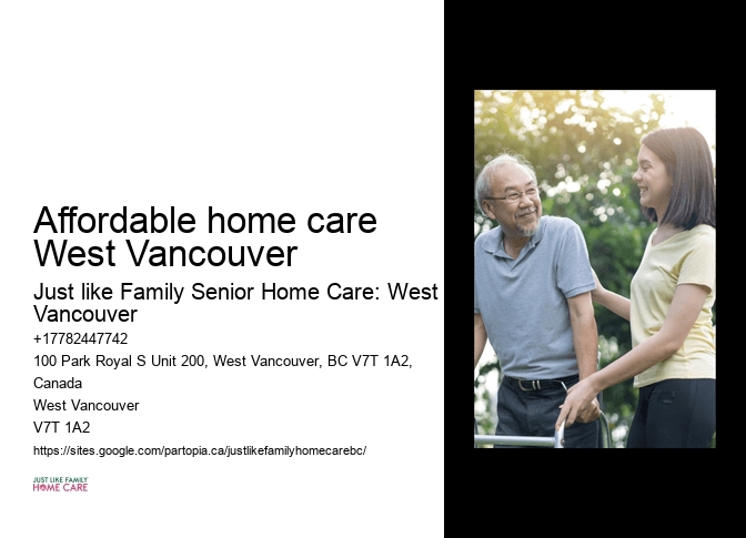 Affordable home care West Vancouver home care providers near me