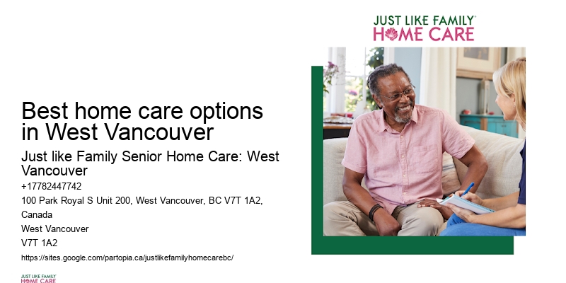 Senior care companion services Best home care options in West Vancouver