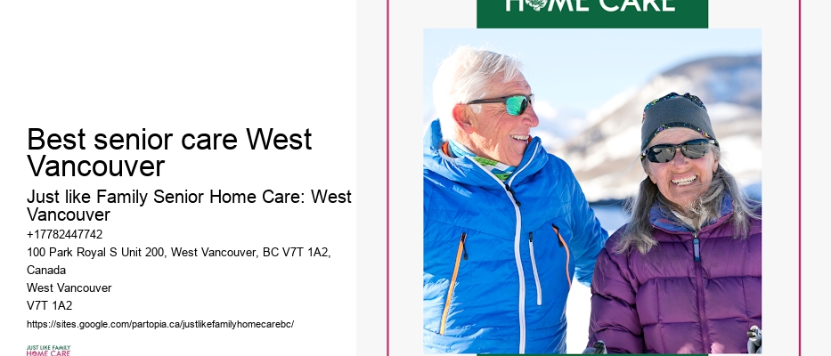 Affordable senior home care Best senior care West Vancouver