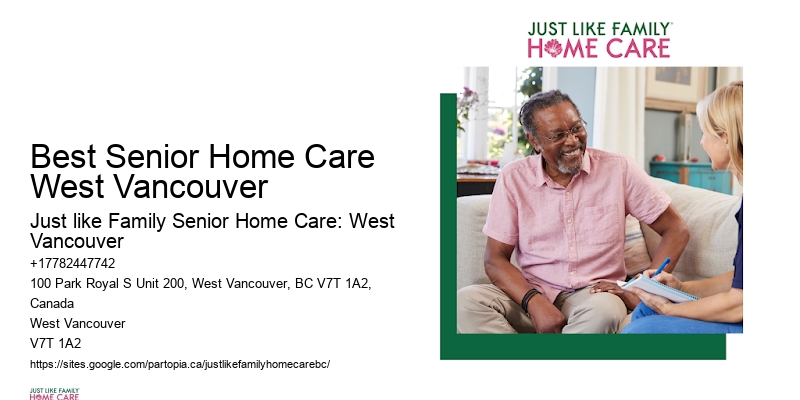 Best Senior Home Care West Vancouver senior in-home services