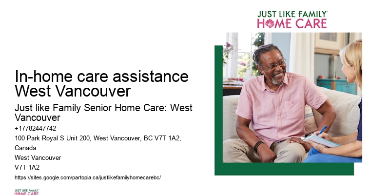 Senior palliative care In-home care assistance West Vancouver