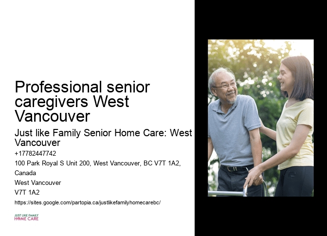 In-home senior companionship Professional senior caregivers West Vancouver