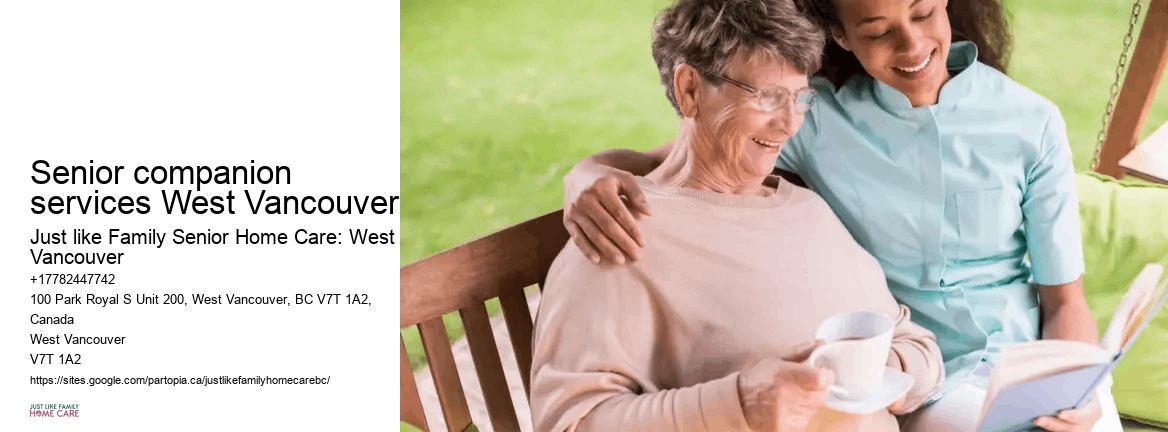 Aging in place services Senior companion services West Vancouver
