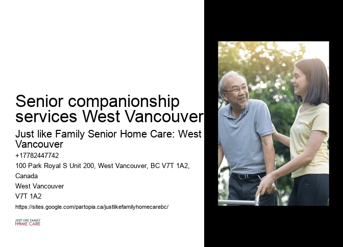 Alzheimer's care at home Senior companionship services West Vancouver