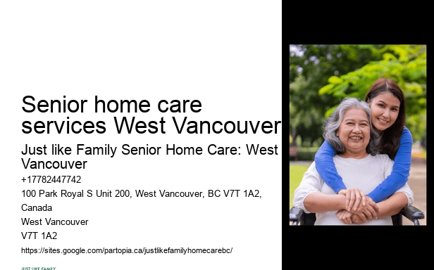 Live-in senior care Senior home care services West Vancouver