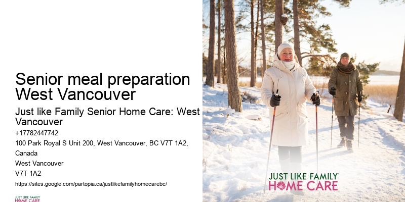 Senior meal preparation West Vancouver senior in-home care services