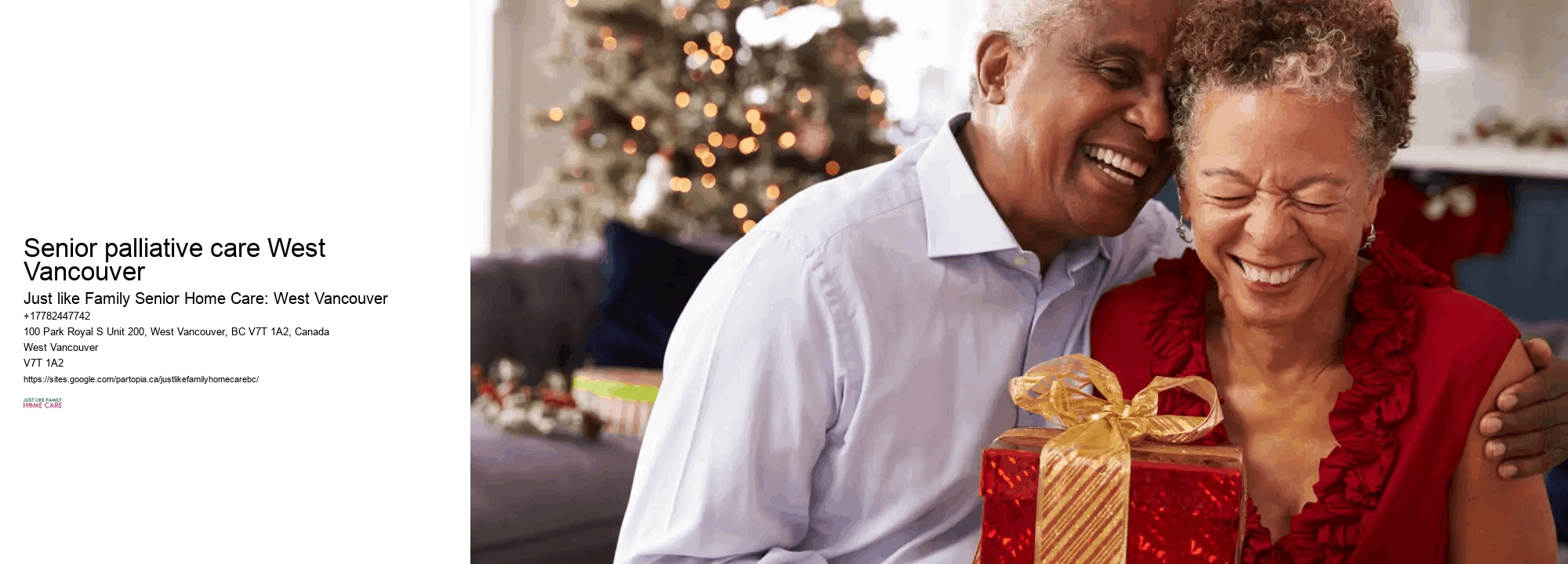 In-home senior care Senior palliative care West Vancouver