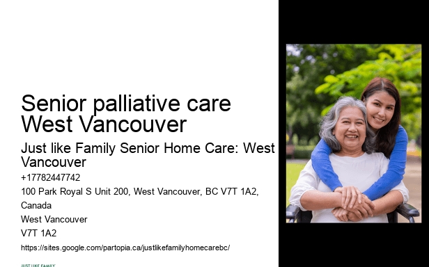 Senior palliative care West Vancouver in-home senior support