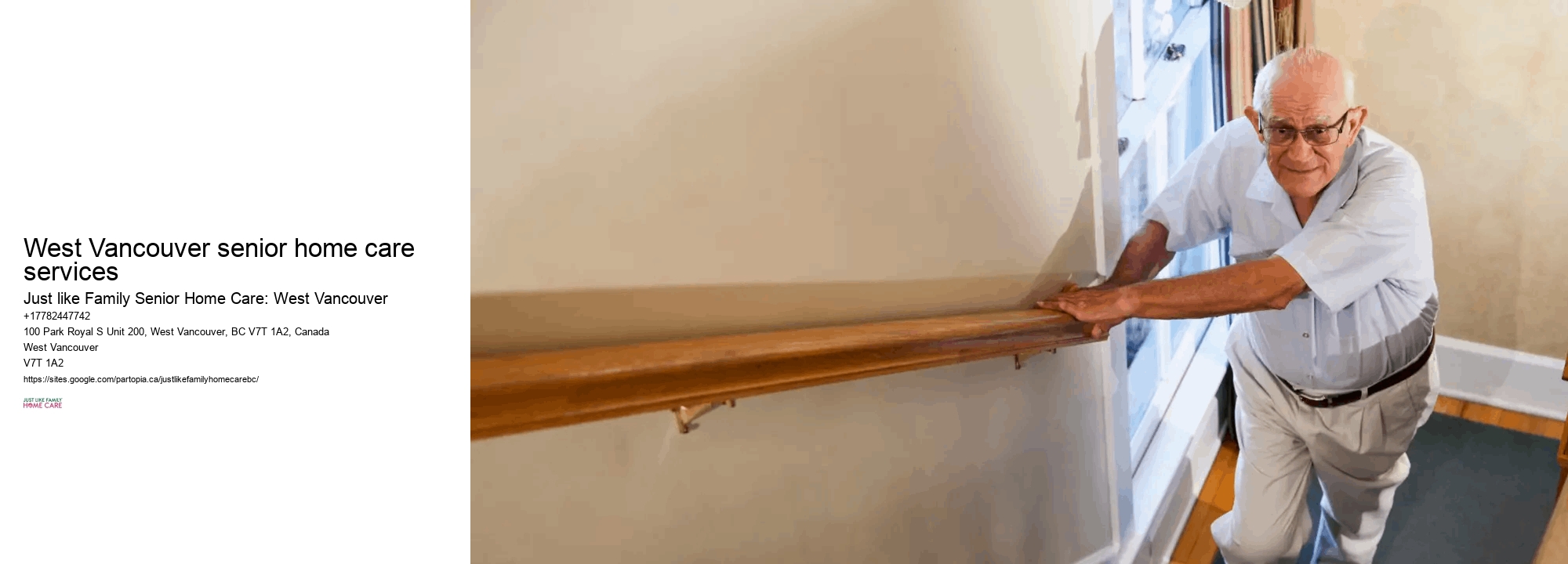 West Vancouver senior home care services live-in caregiver services