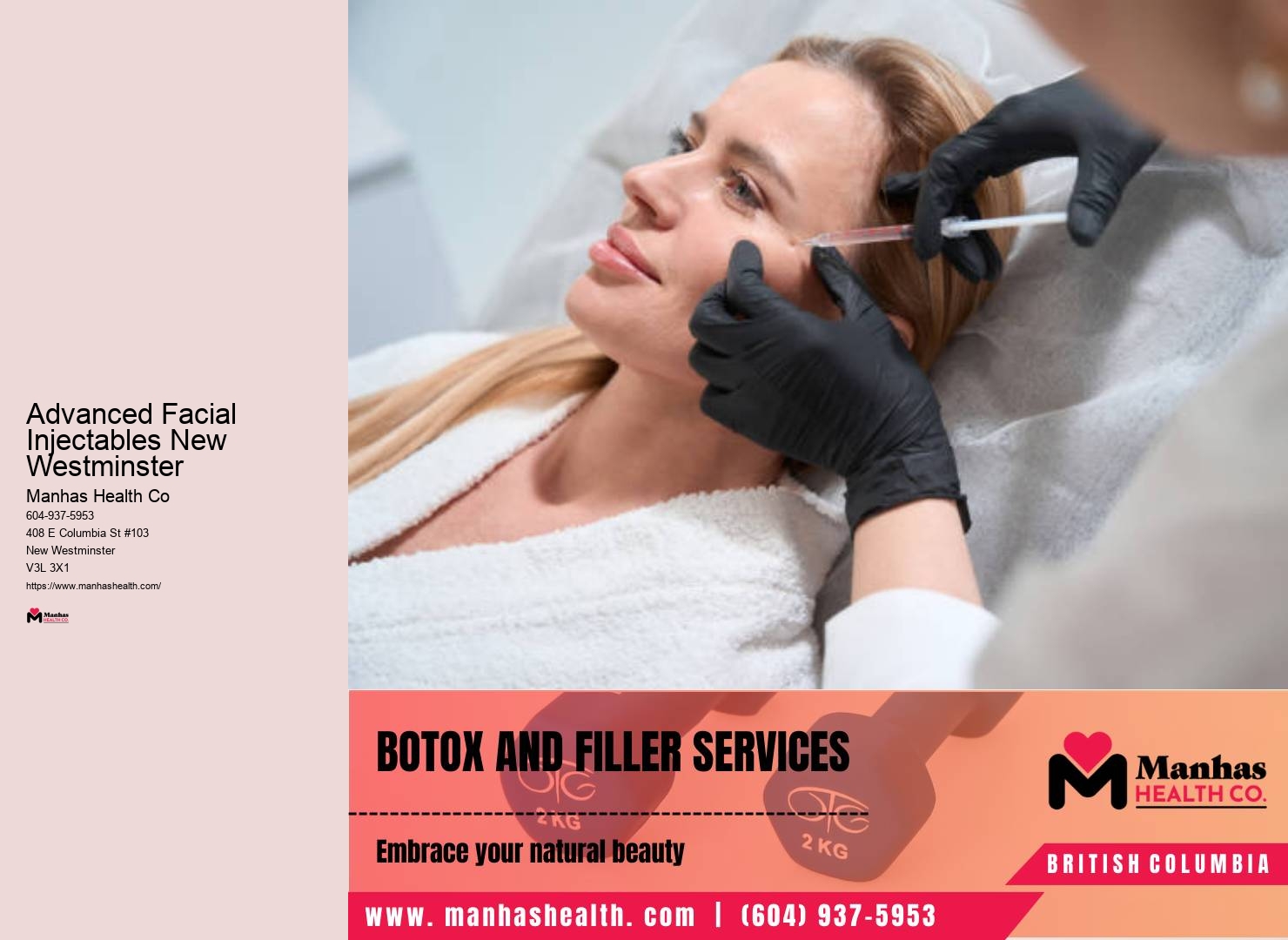 Advanced Facial Injectables New Westminster