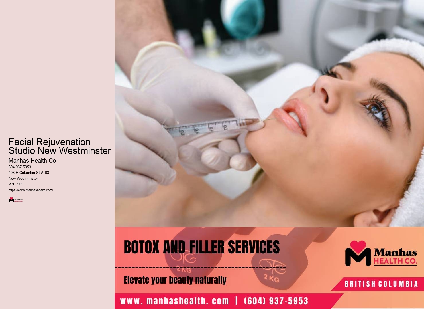 Injectable Anti-wrinkle Treatments New Westminster
