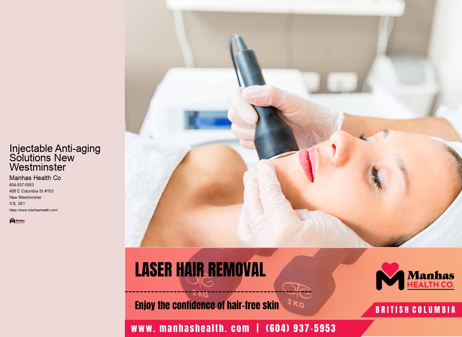 Bespoke Botox and Injectable Fillers New Westminster