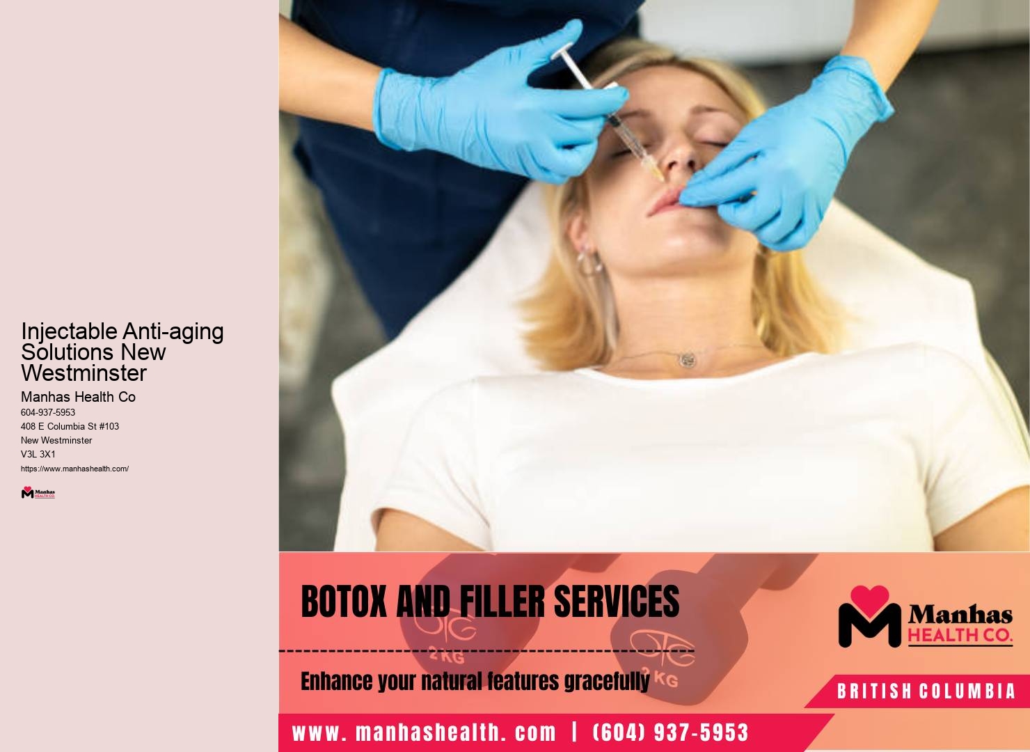 Youthful Skin with Botox New Westminster
