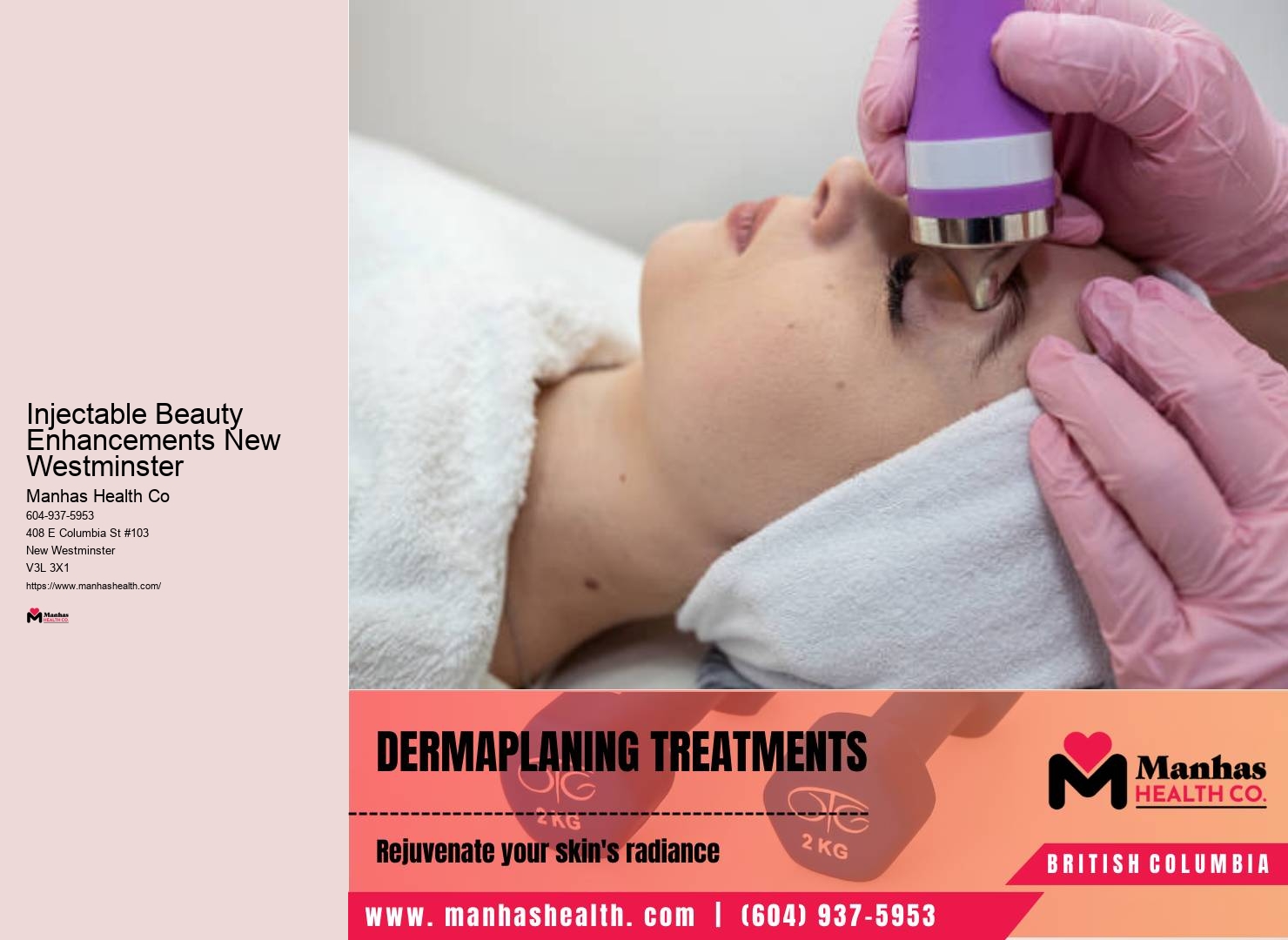 Bespoke Injectable Beauty Solutions New Westminster