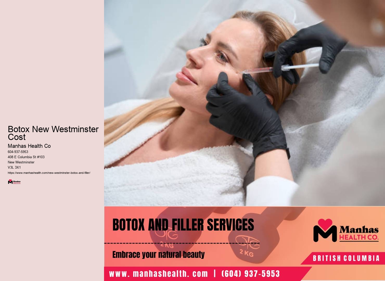 Beauty care services New Westminster