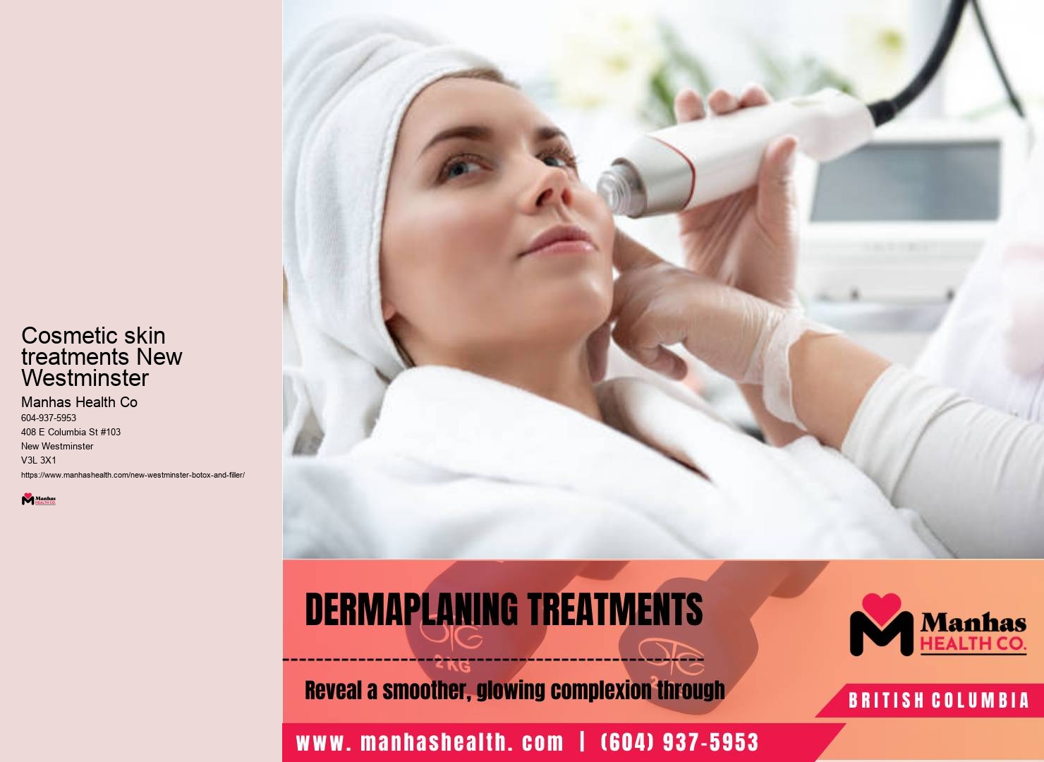 Skin firming treatments New Westminster
