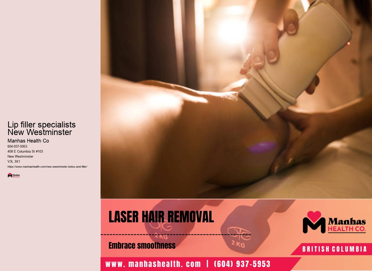 Youthful skin treatments New Westminster