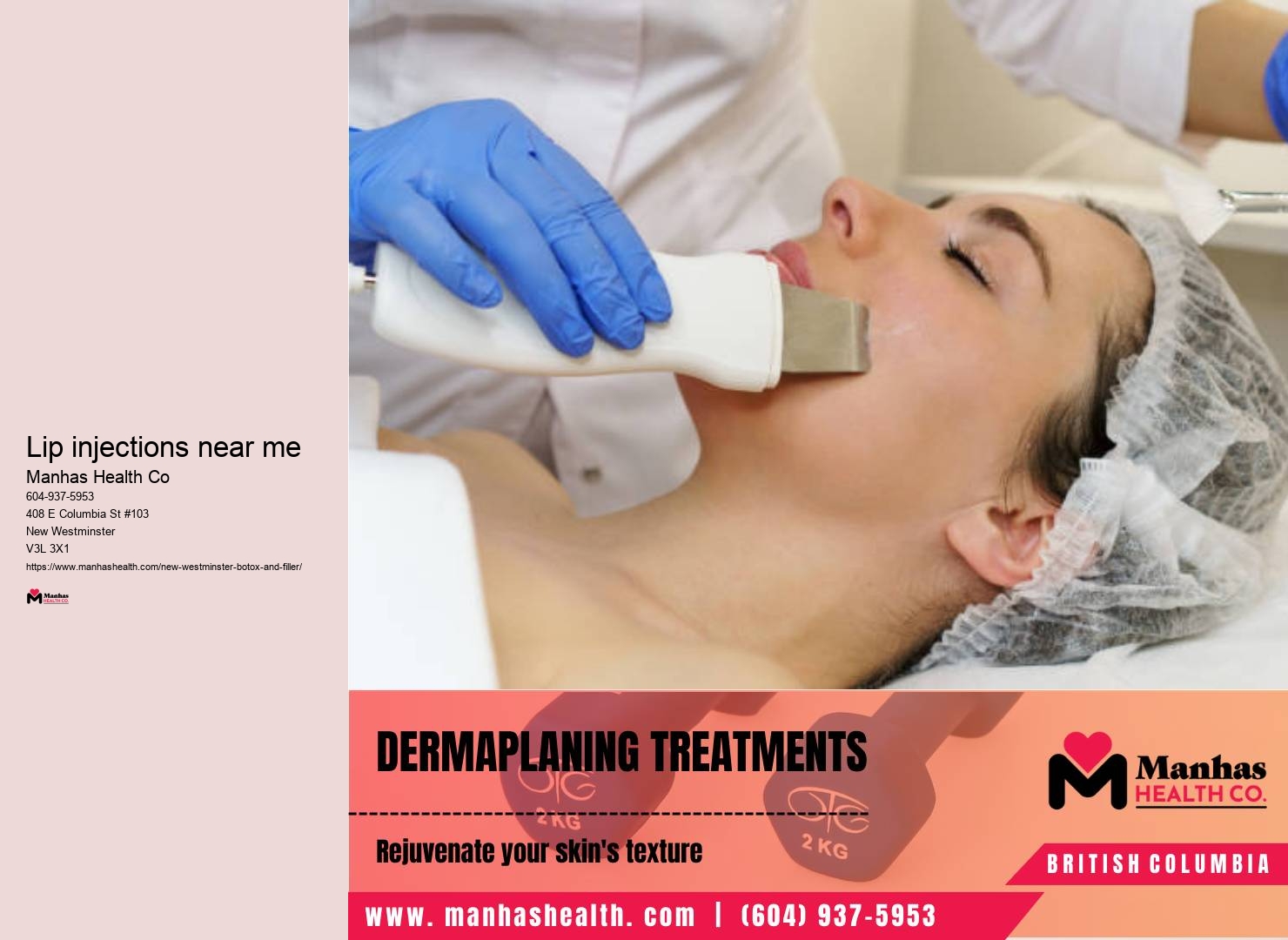New Westminster skin enhancement