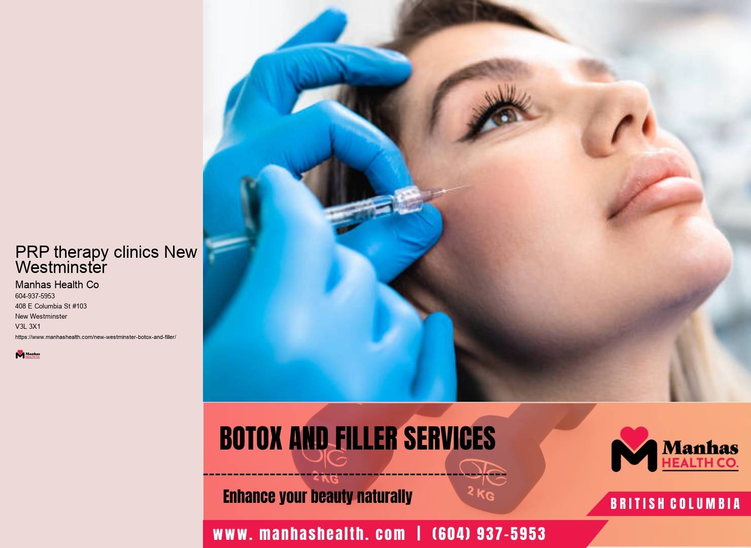 New Westminster botox specialists