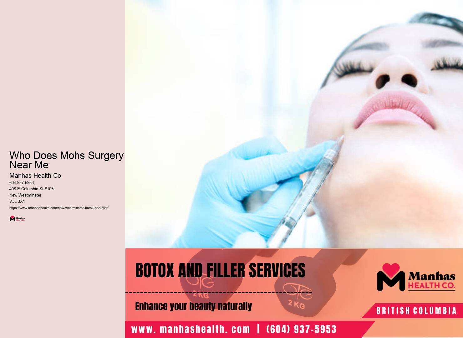 Mohs surgery New Westminster