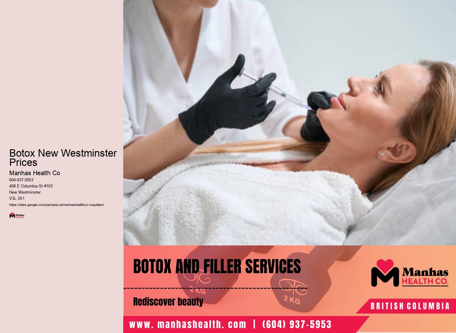 New Westminster Botox for wrinkles