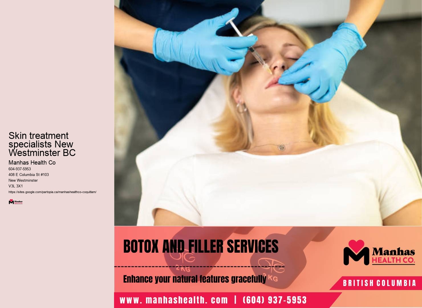 Botox therapy near me New Westminster