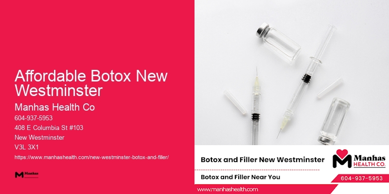 Non-surgical Botox Affordable Botox New Westminster