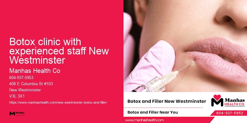 Botox for crow's feet and lines Botox clinic with experienced staff New Westminster