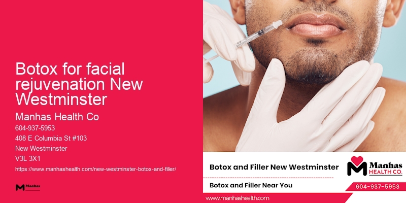 Botox and wrinkle reduction Botox for facial rejuvenation New Westminster
