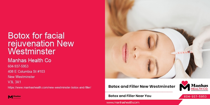 Botox for double chin Botox for facial rejuvenation New Westminster