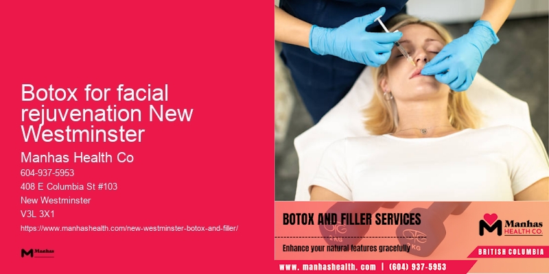 Botox specialists for skin Botox for facial rejuvenation New Westminster