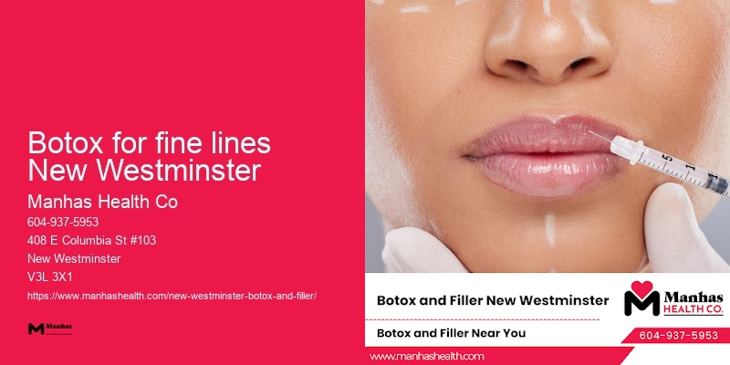 Botox therapy for wrinkles Botox for fine lines New Westminster