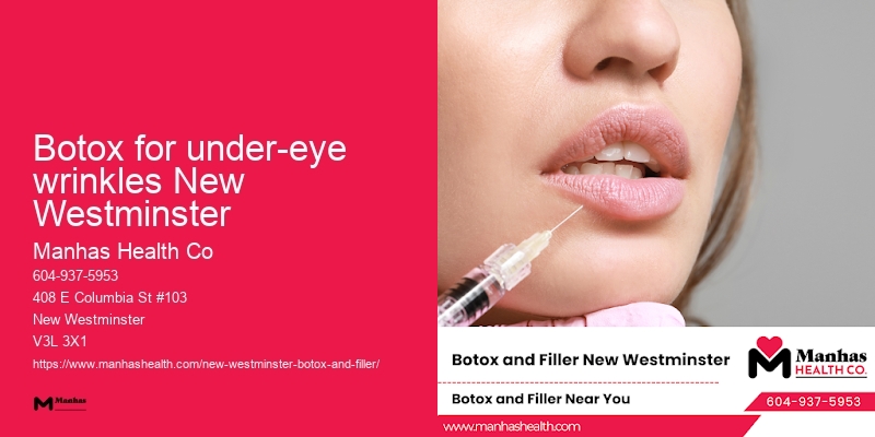 Botox results timeline Botox for under-eye wrinkles New Westminster