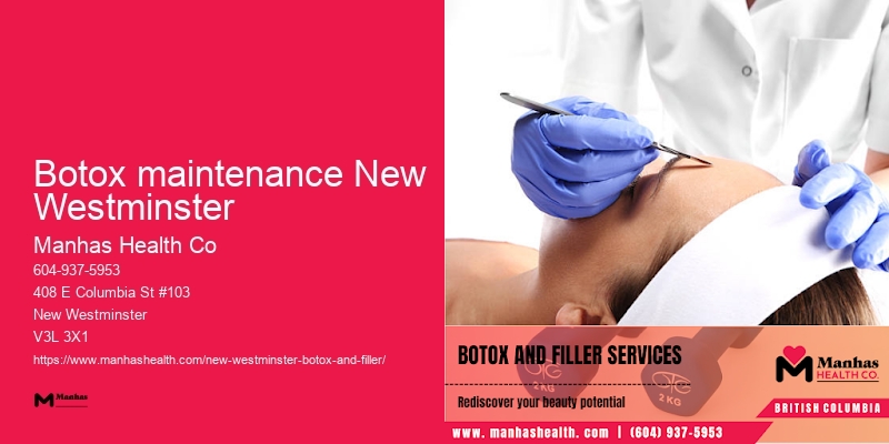 Botox results and expectations Botox maintenance New Westminster