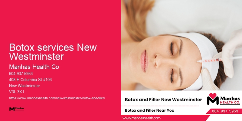 Botox consultation Botox services New Westminster