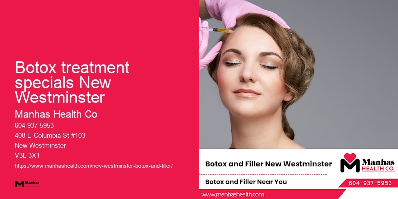 Top-rated Botox clinic Botox treatment specials New Westminster