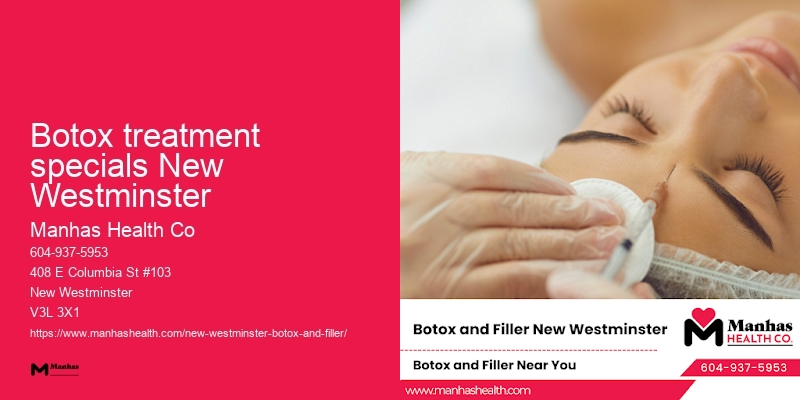 Botox pain management Botox treatment specials New Westminster