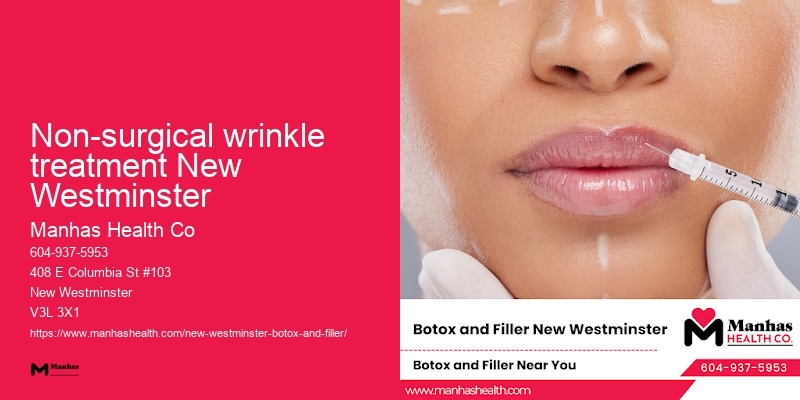 Botox aesthetic Non-surgical wrinkle treatment New Westminster